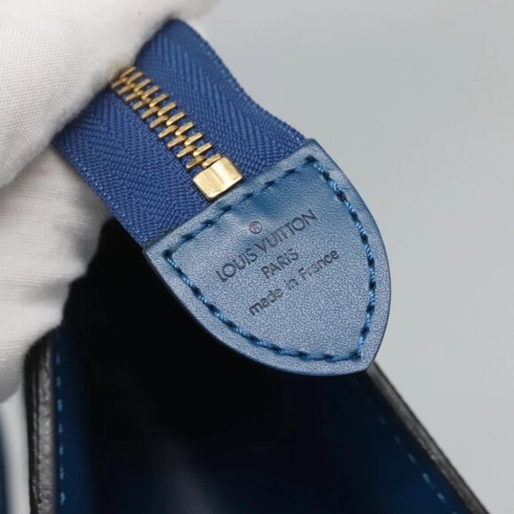 LOUIS VUITTON Epi Riviera Hand Bag Blue M48185 LV Auth BA1339 - Picture 12 of 13